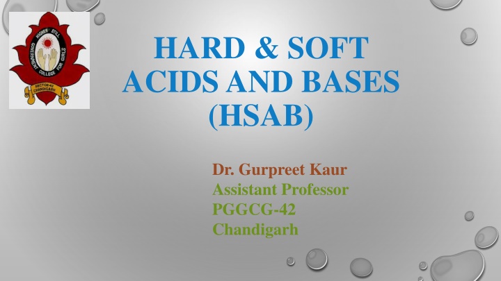 hard soft acids and bases hsab