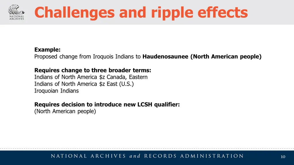 challenges and ripple effects