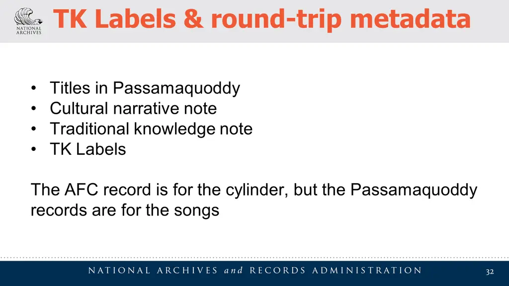 tk labels round trip metadata