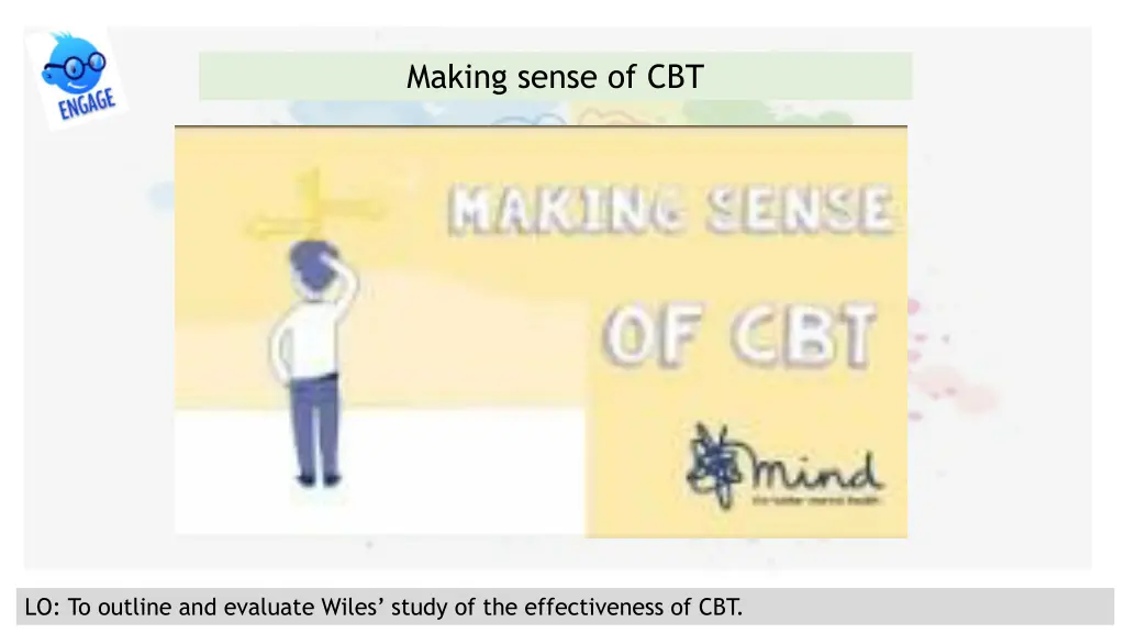 making sense of cbt