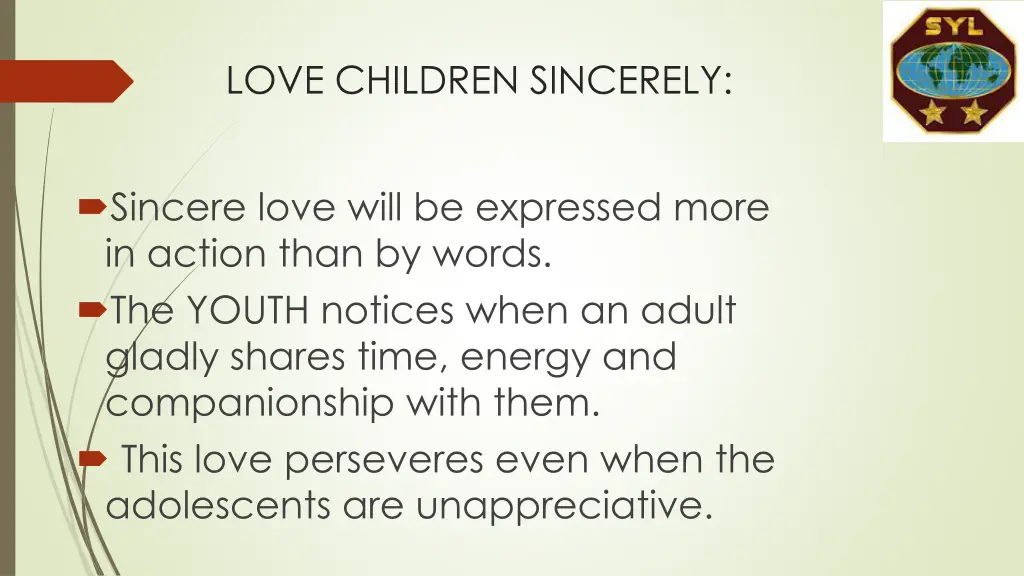 love children sincerely