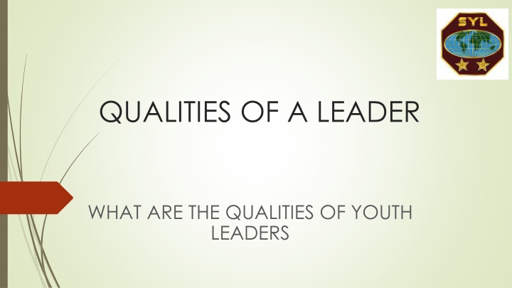 qualities of a leader