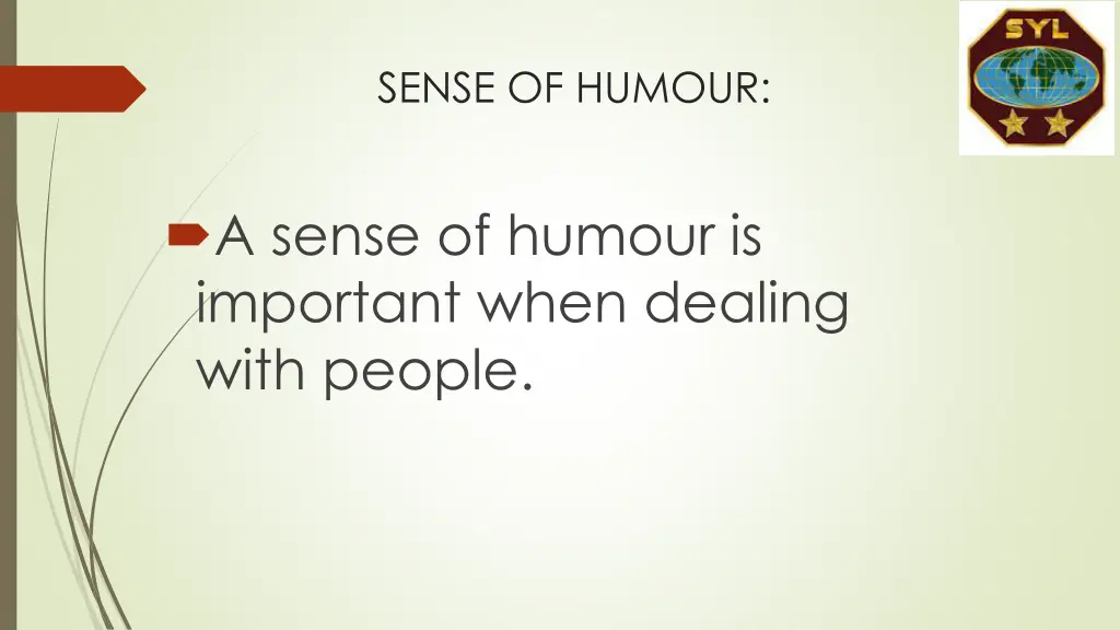 sense of humour