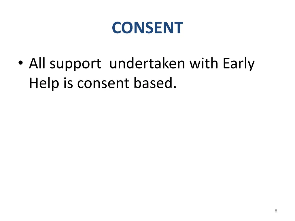 consent