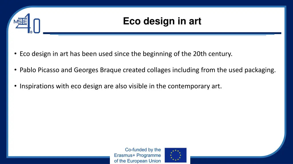 eco design in art