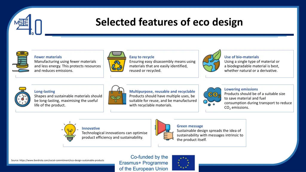 selected features of eco design