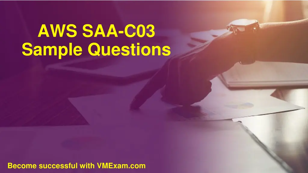 aws saa c03 sample questions