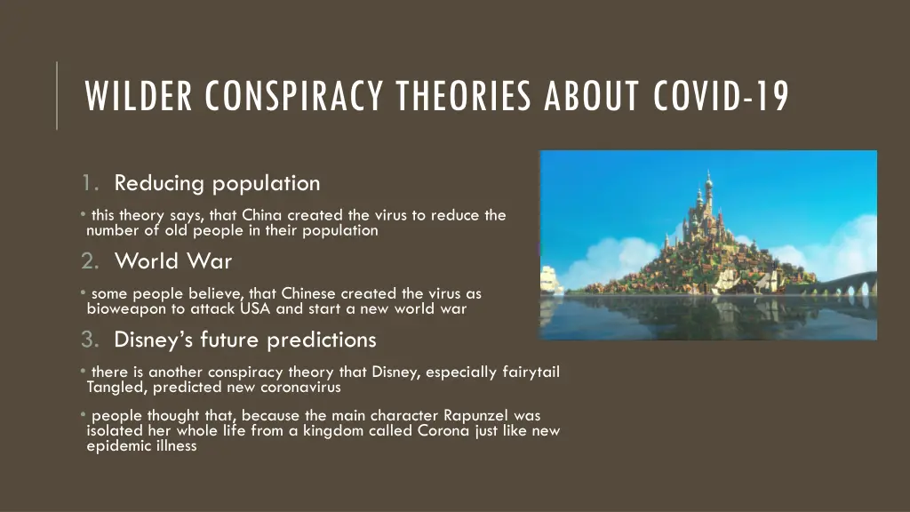 wilder conspiracy theories about covid 19