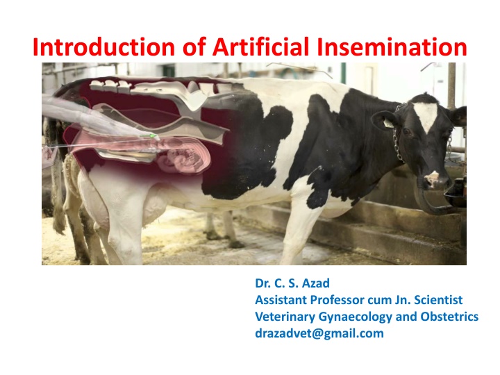 introduction of artificial insemination