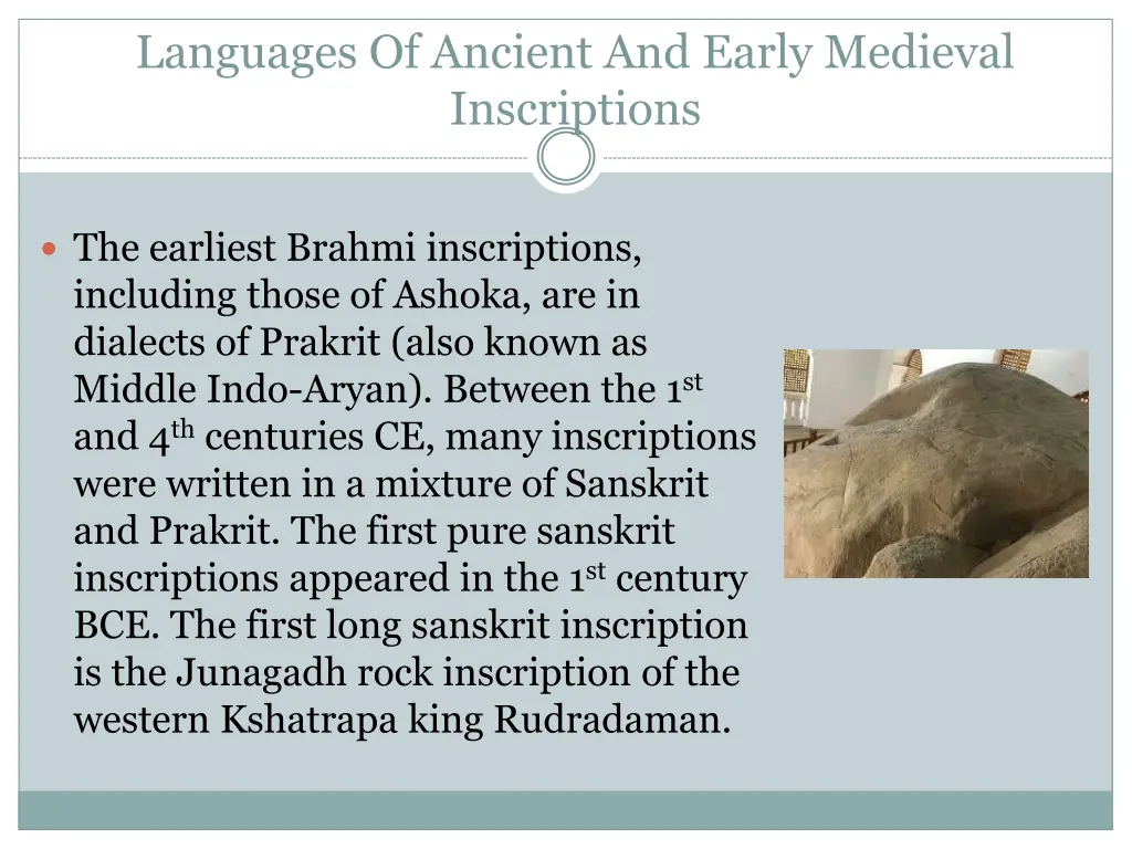 languages of ancient and early medieval