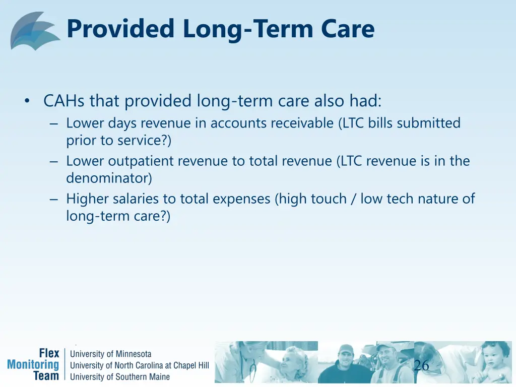 provided long term care 1