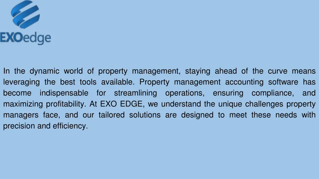 in the dynamic world of property management