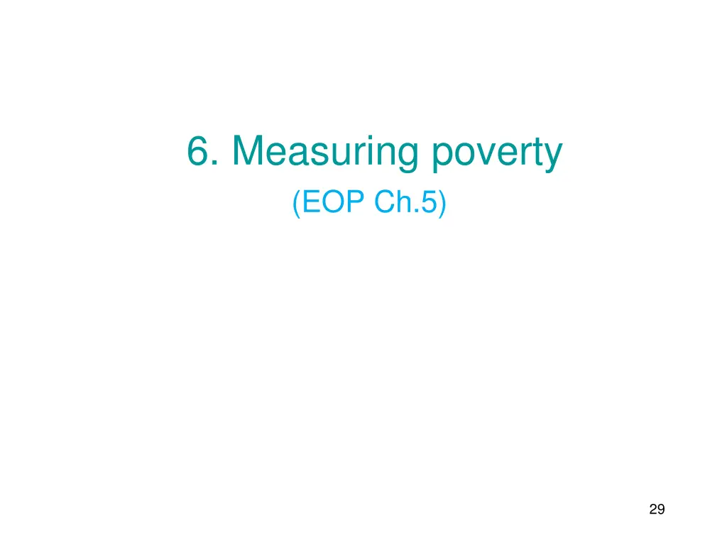 6 measuring poverty eop ch 5