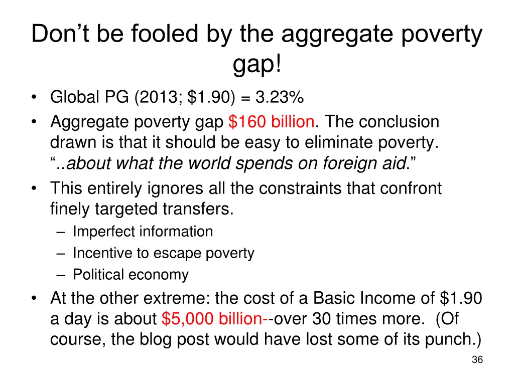 don t be fooled by the aggregate poverty gap