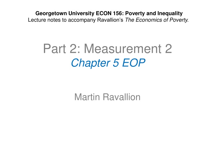 georgetown university econ 156 poverty