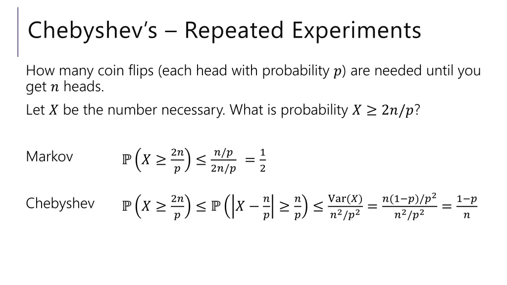 chebyshev s repeated experiments 1