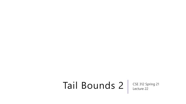 tail bounds 2