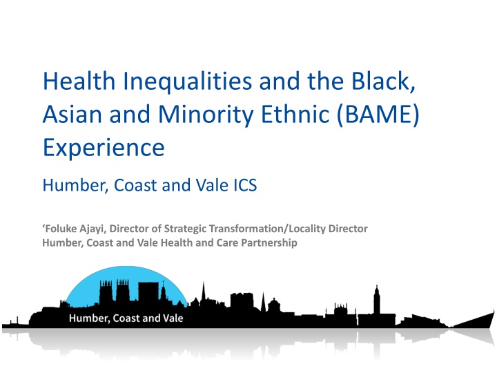 health inequalities and the black asian