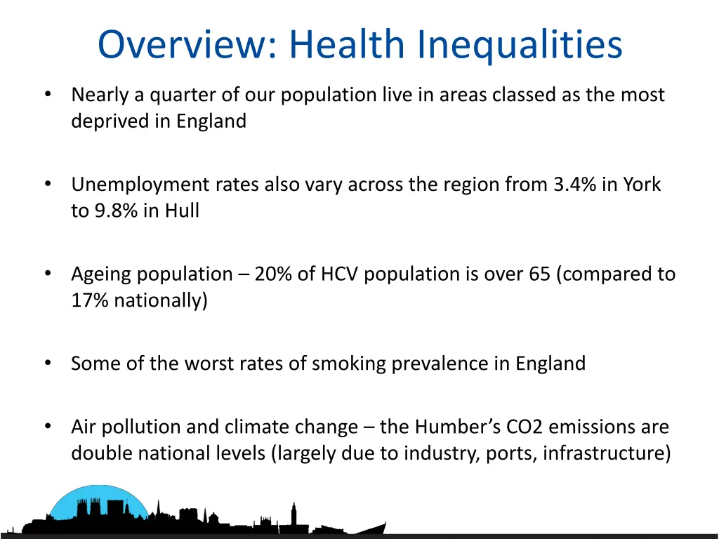 overview health inequalities