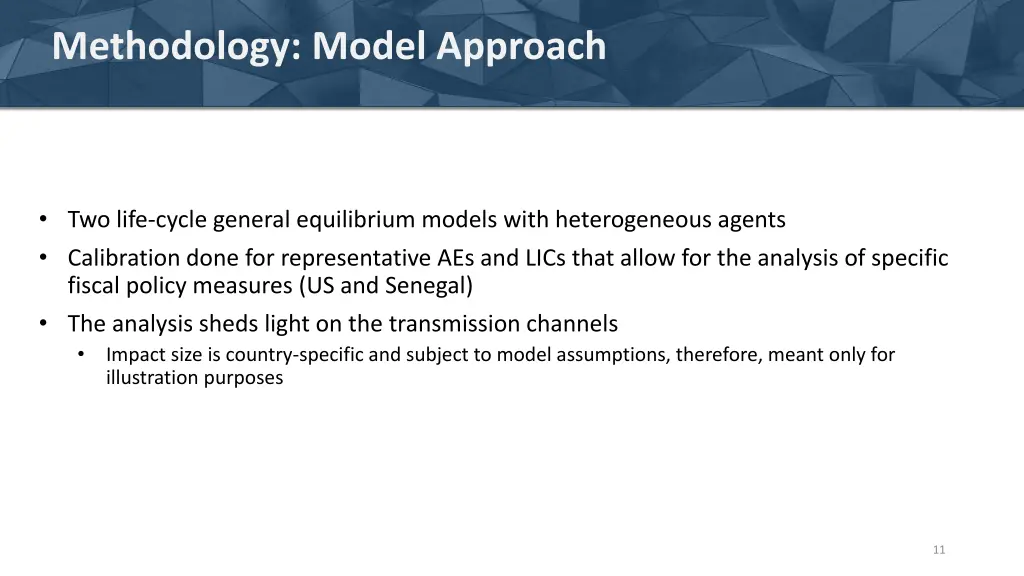 methodology model approach