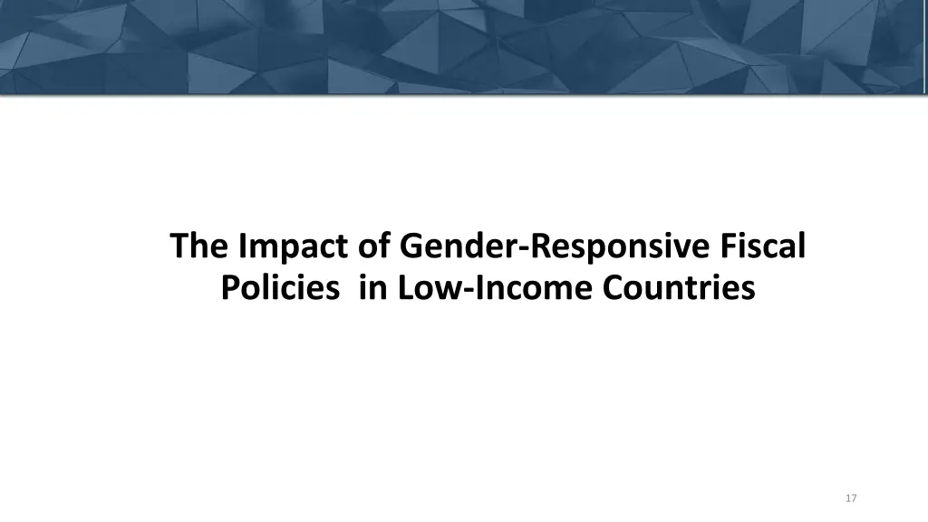 the impact of gender responsive fiscal policies 2