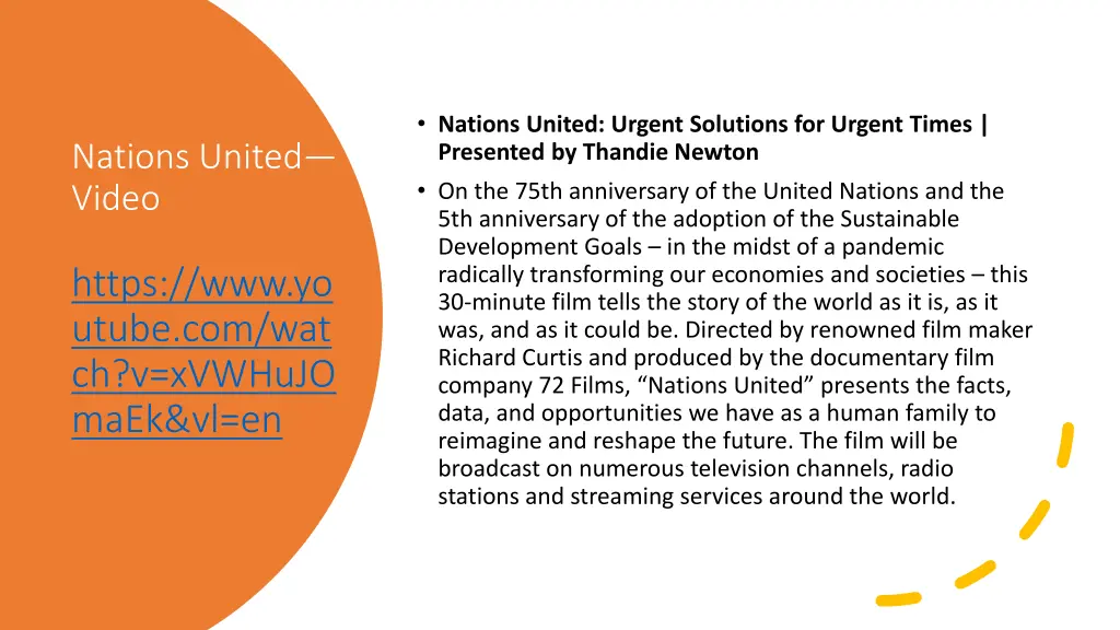 nations united urgent solutions for urgent times