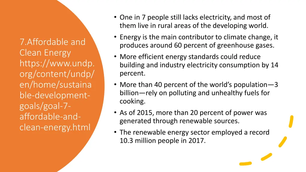 one in 7 people still lacks electricity and most