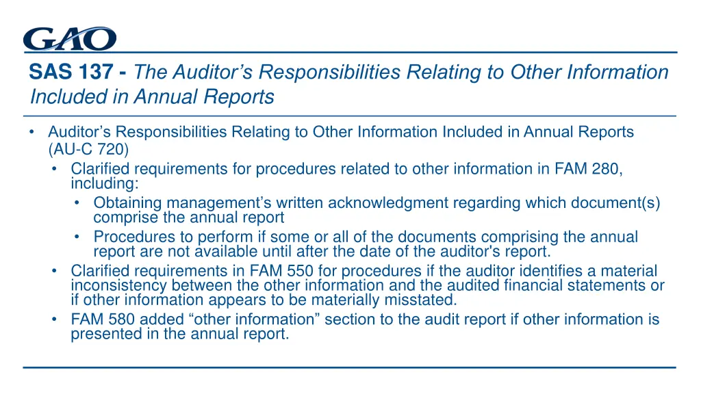 sas 137 the auditor s responsibilities relating