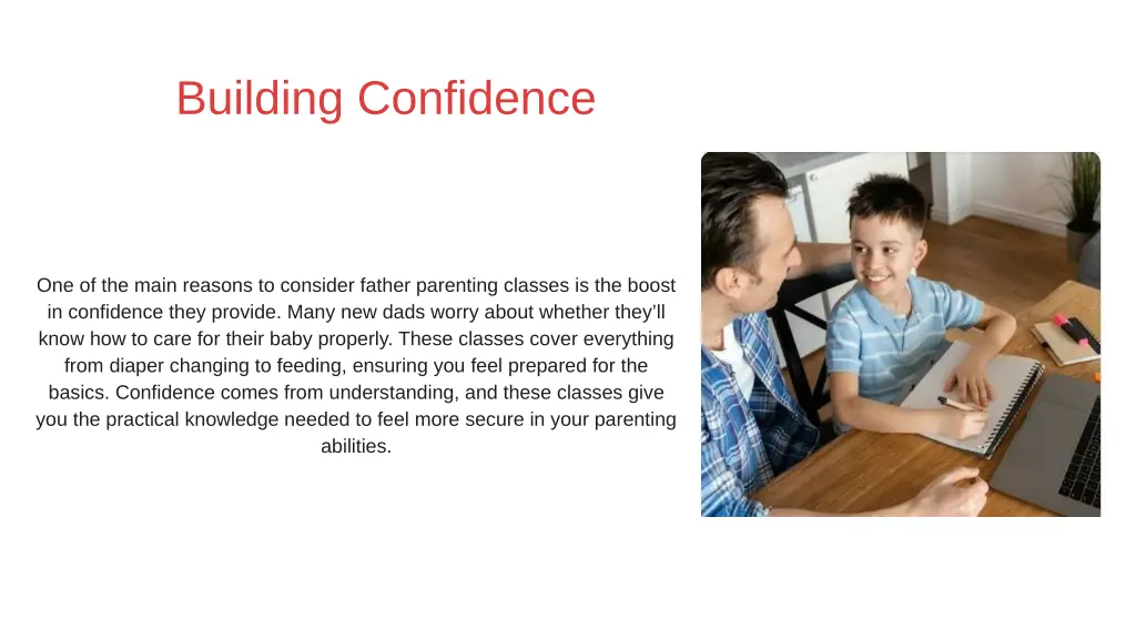 building confidence