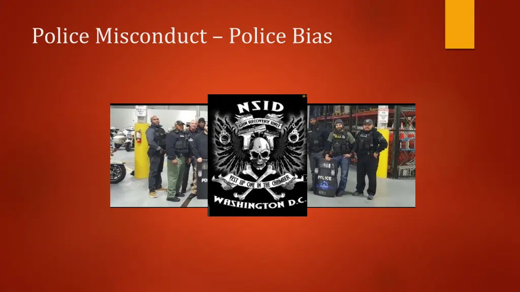 police misconduct police bias