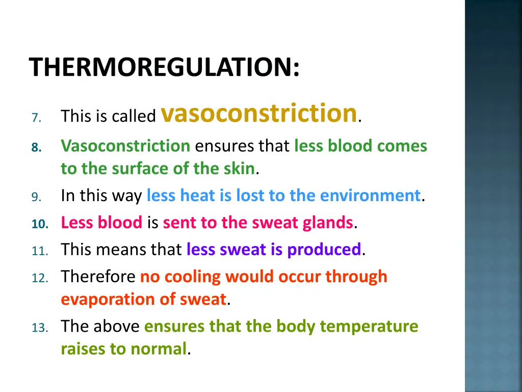 thermoregulation 10