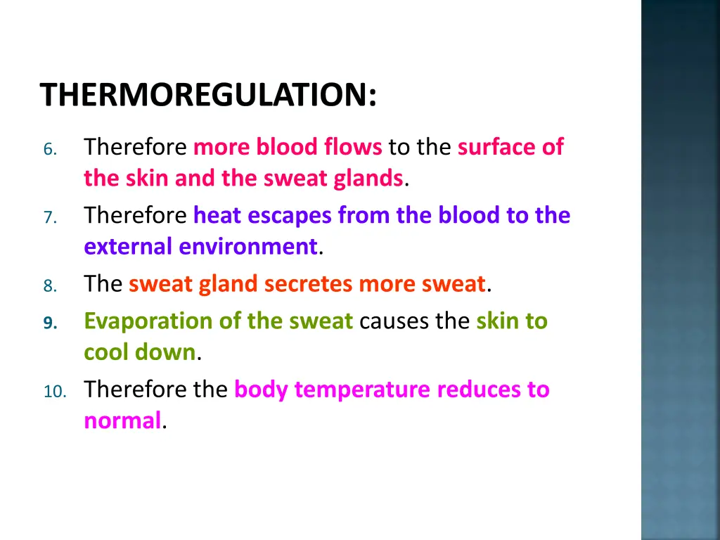 thermoregulation 13