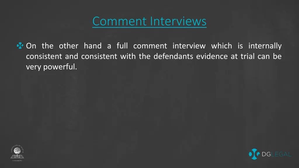 comment interviews 2