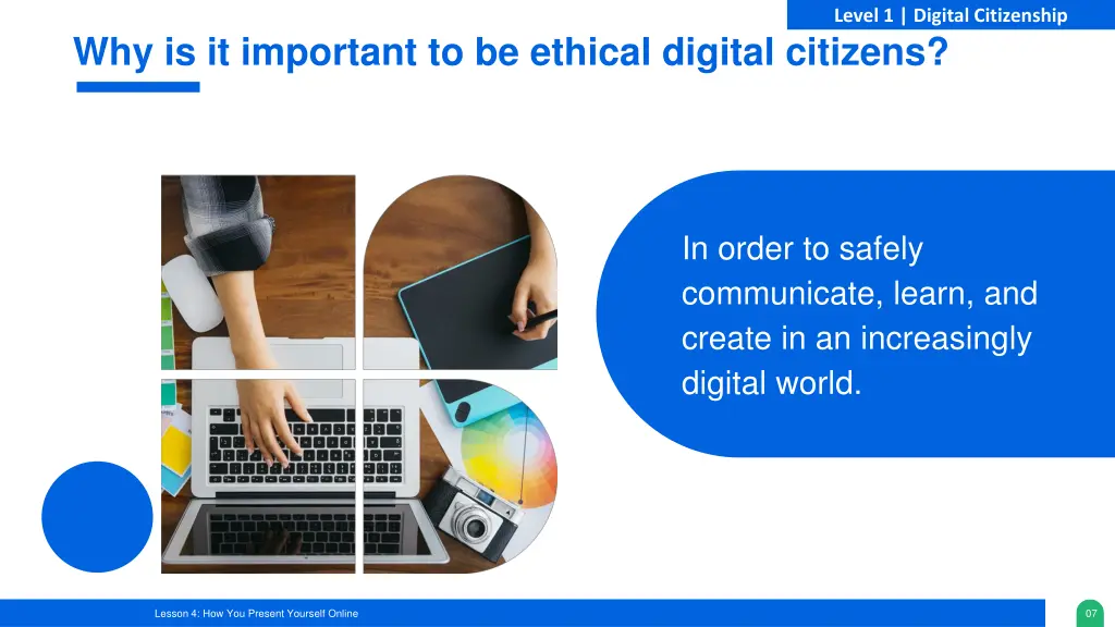 level 1 digital citizenship 5