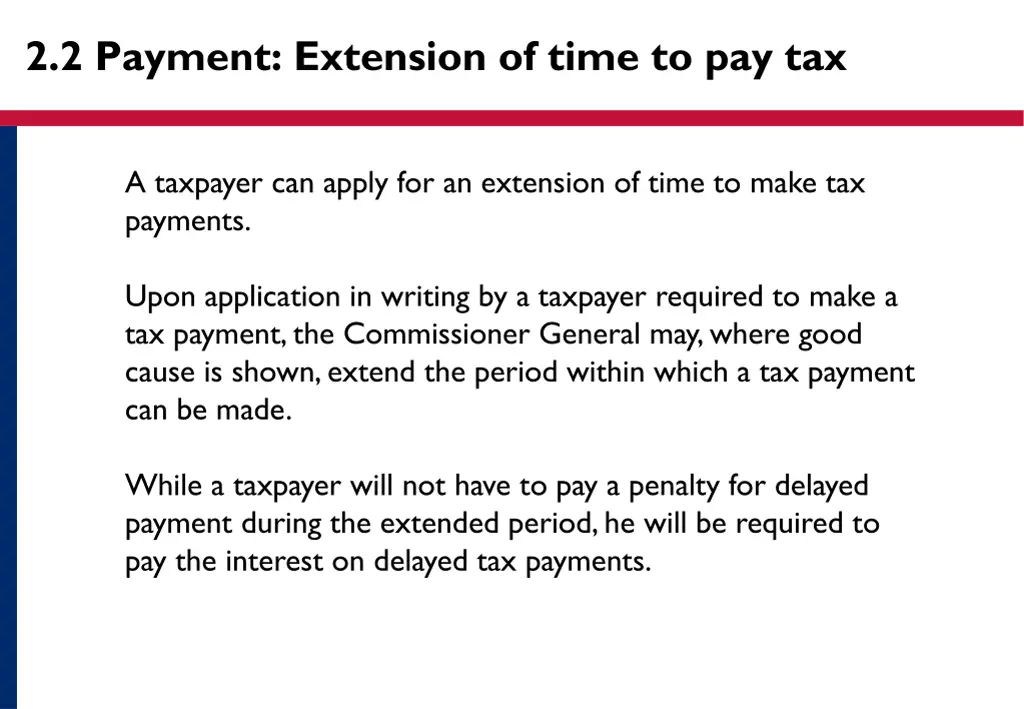 2 2 payment extension of time to pay tax