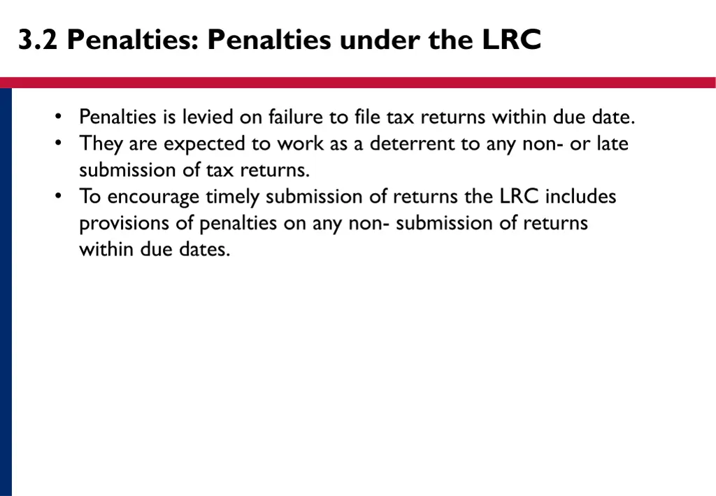 3 2 penalties penalties under the lrc