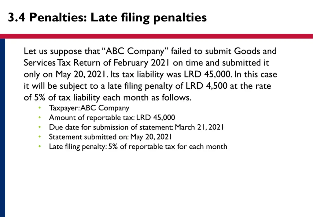 3 4 penalties late filing penalties