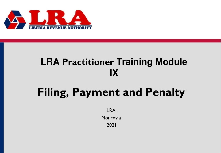 lra practitioner training module ix