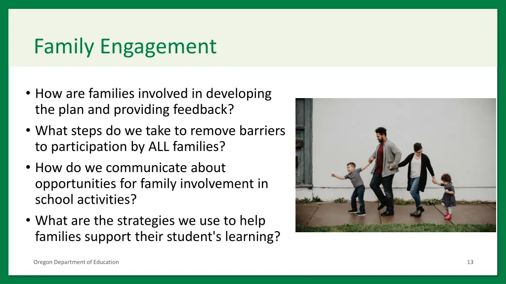 family engagement