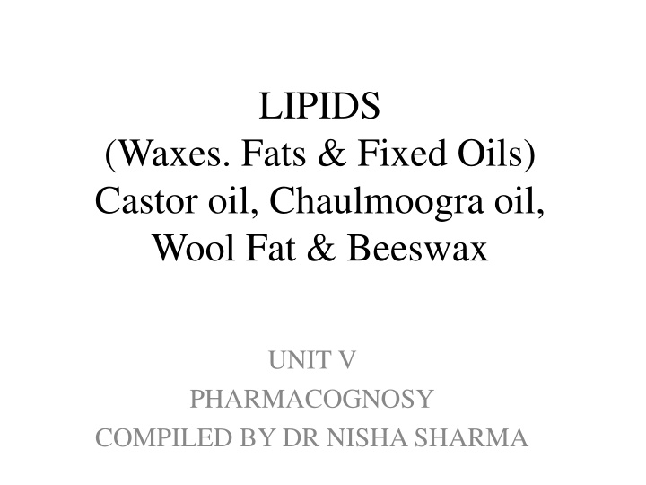 lipids