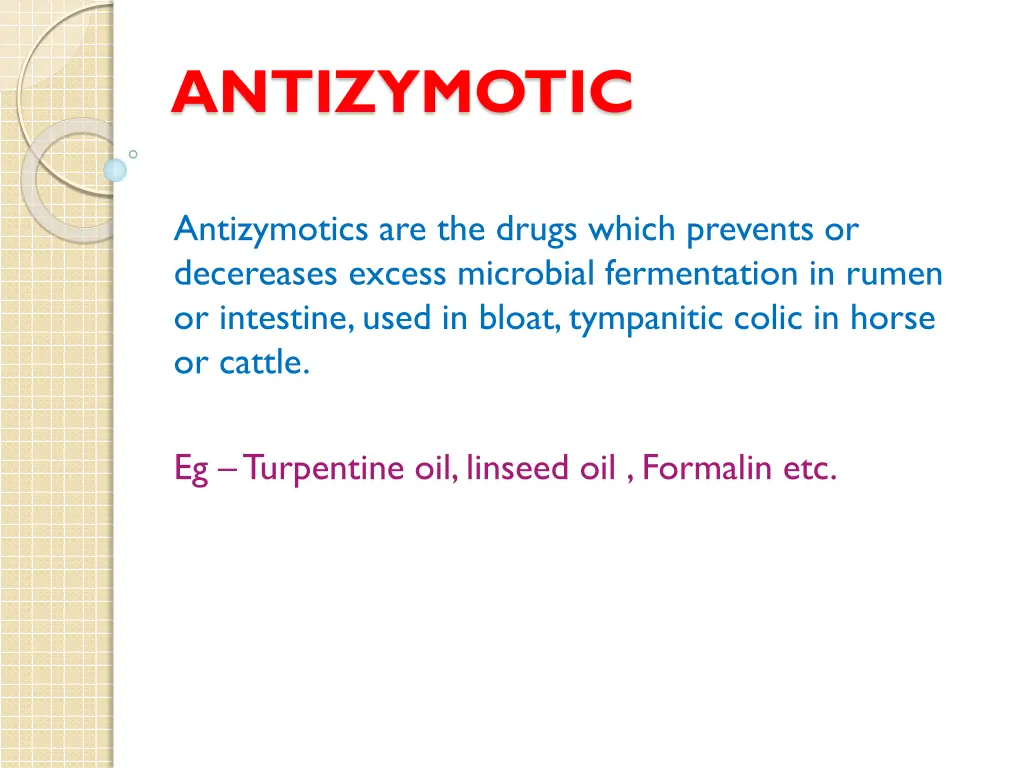 antizymotic