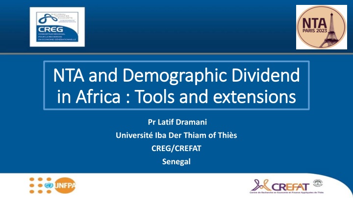 nta and demographic dividend nta and demographic