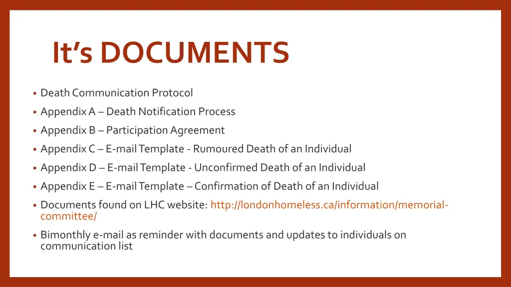 it s documents