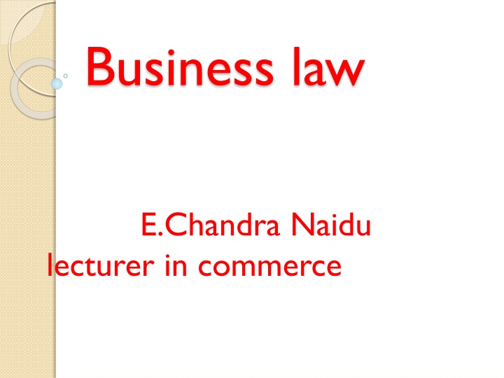 business law