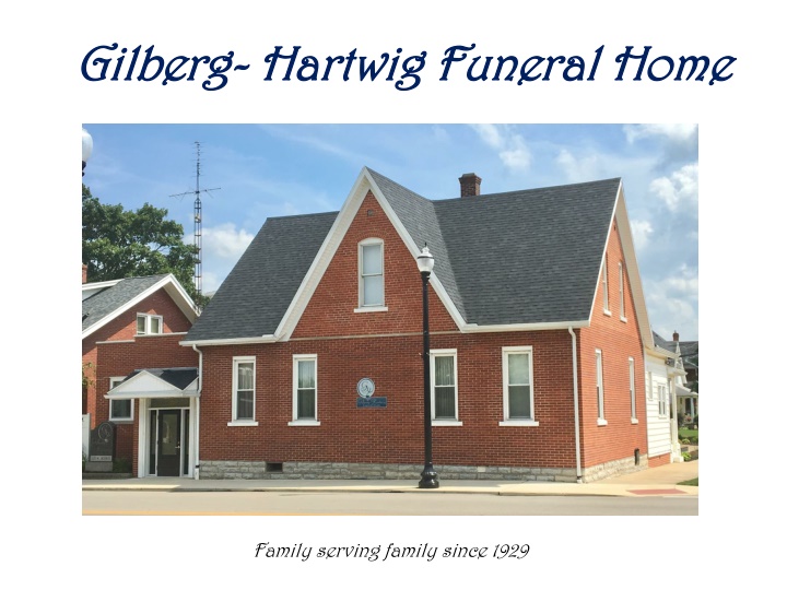 gilberg gilberg hartwig funeral home hartwig