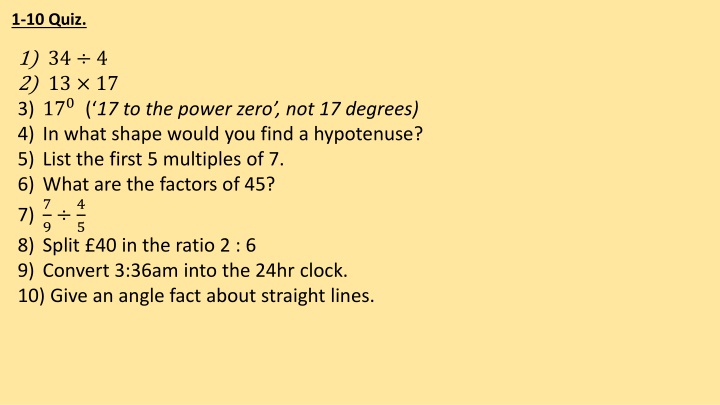 1 10 quiz