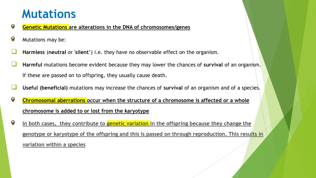 mutations