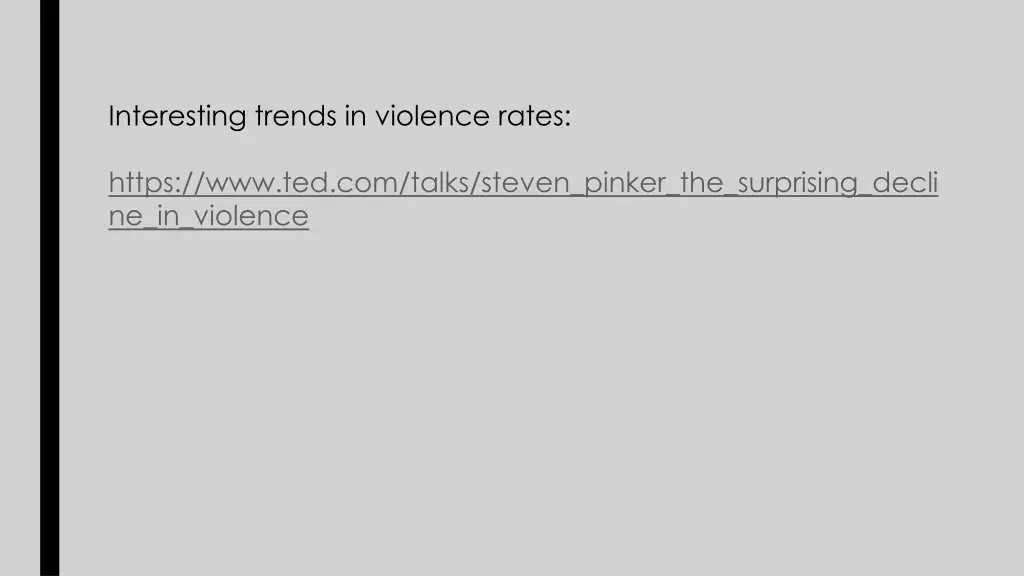 interesting trends in violence rates