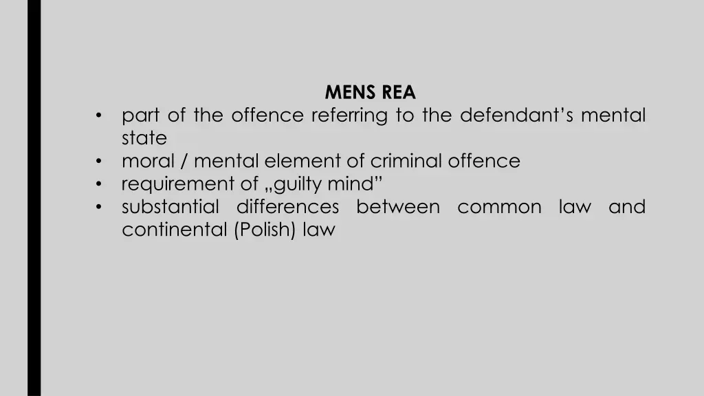 mens rea