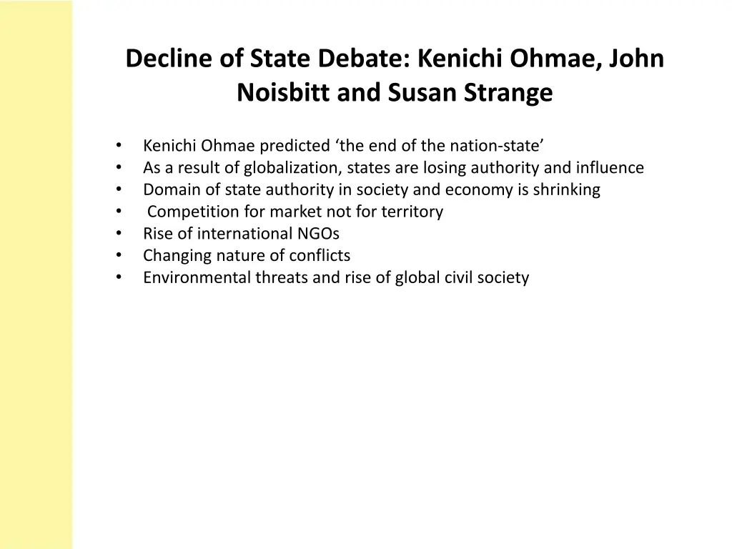 decline of state debate kenichi ohmae john